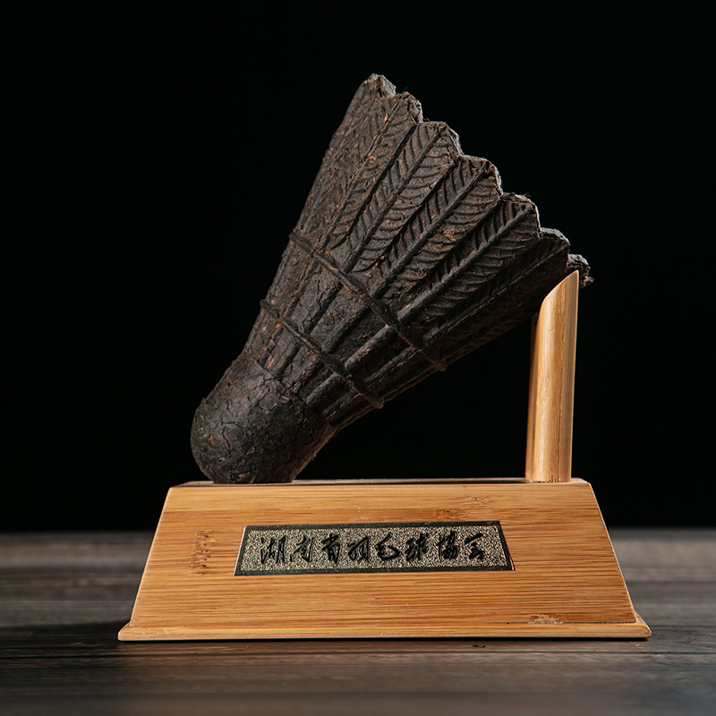 羽毛球黑茶工艺品